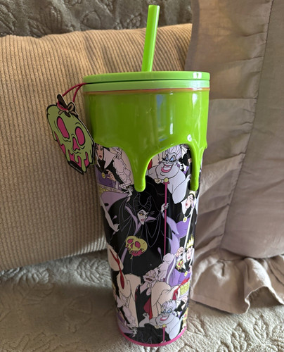 Disney villains 16oz plastic - disney,