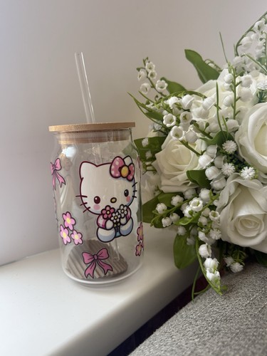 Hello kitty glass - glass, cups