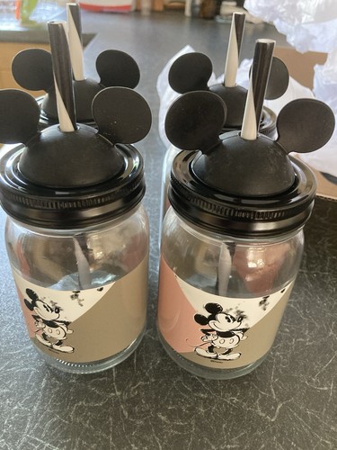 Mickey mouse mason jars - 4,