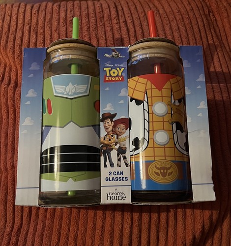 Disney toy story glass - toy, jar